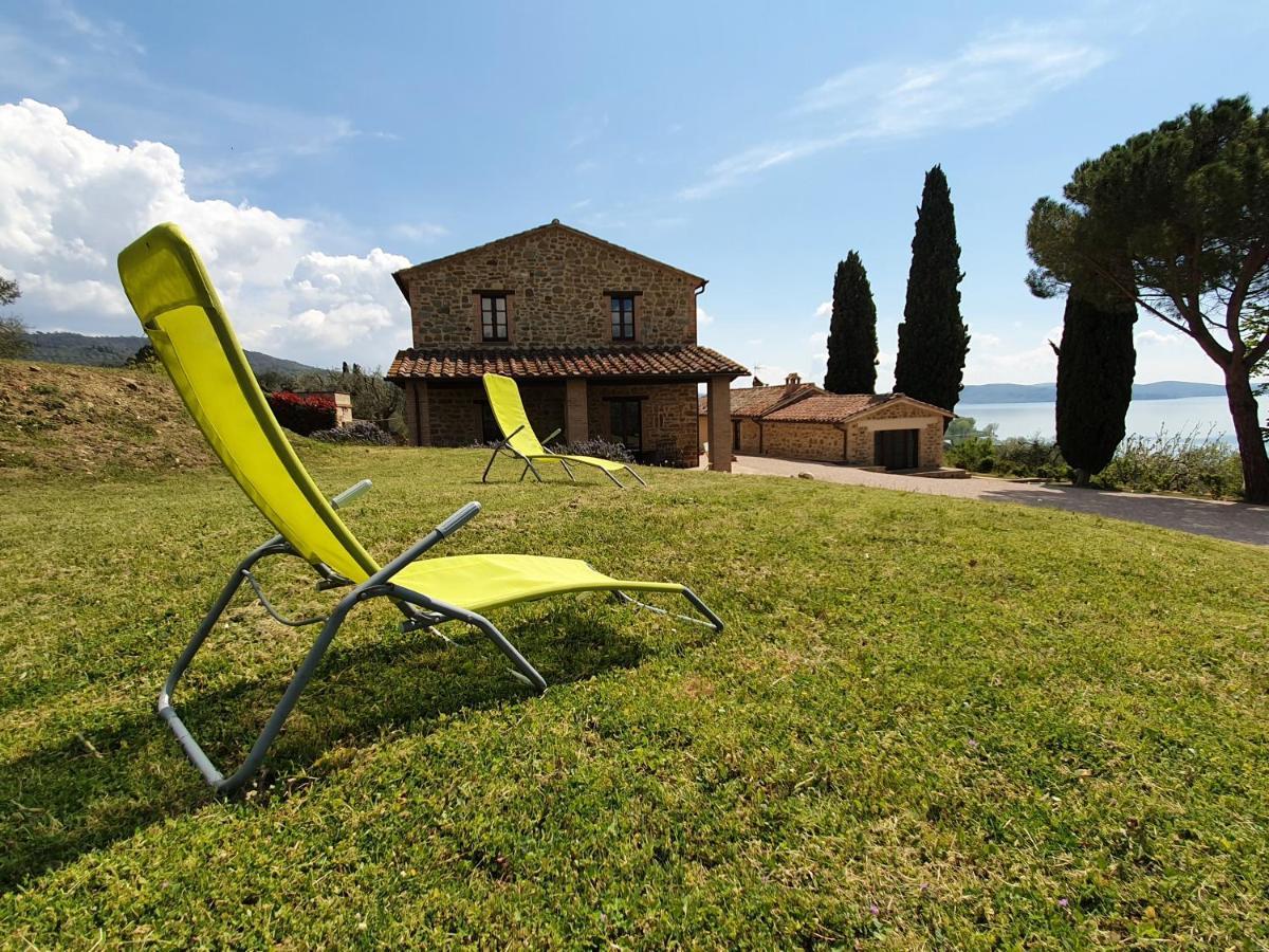 Antico Casale Tiravento Aparthotel Passignano sul Trasimeno Buitenkant foto