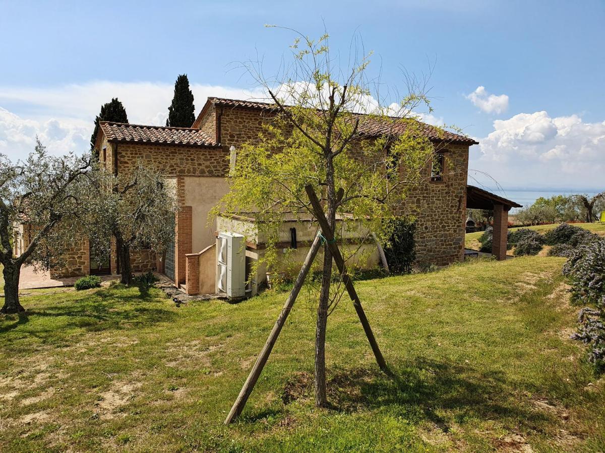 Antico Casale Tiravento Aparthotel Passignano sul Trasimeno Buitenkant foto
