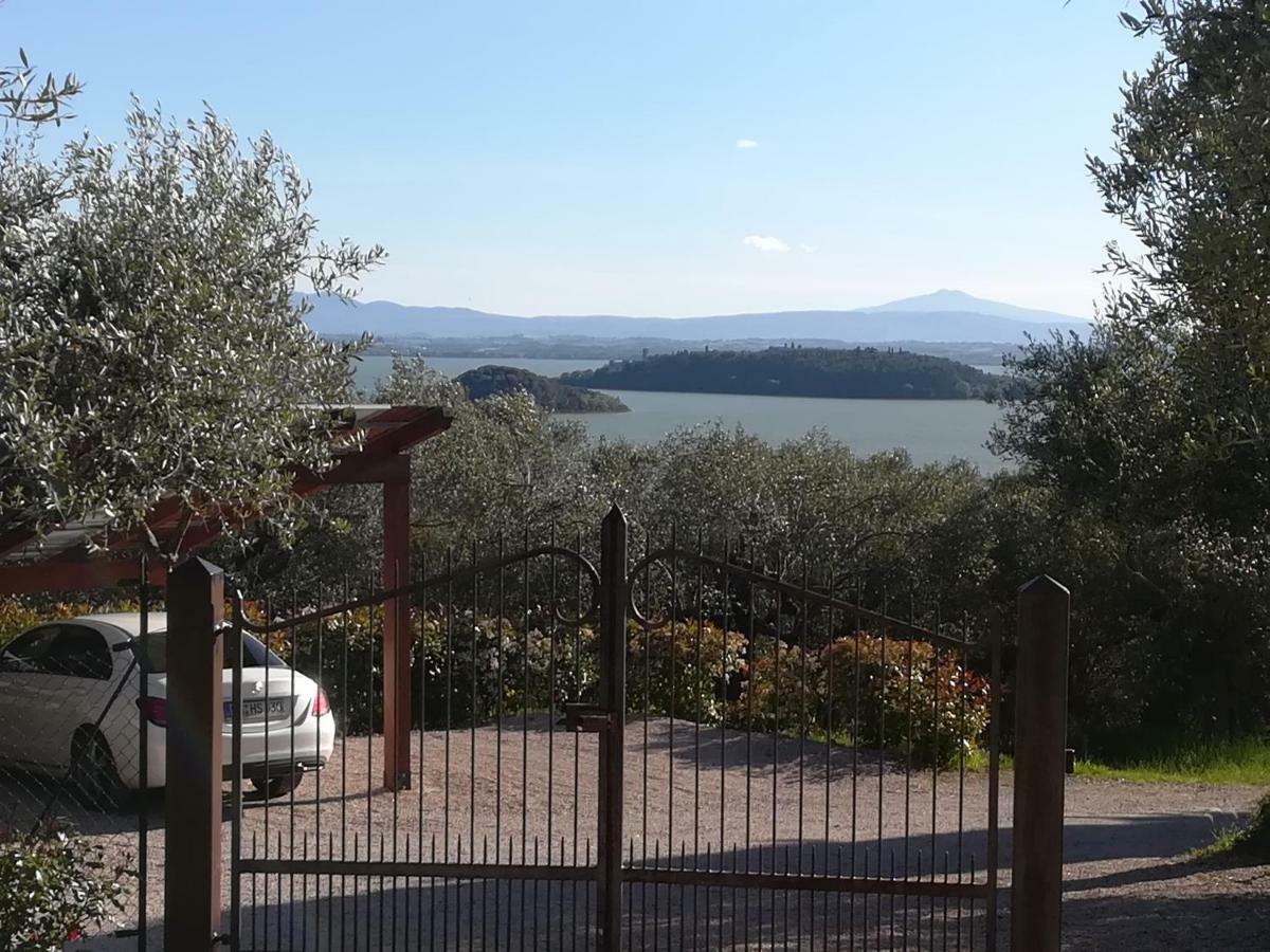 Antico Casale Tiravento Aparthotel Passignano sul Trasimeno Buitenkant foto